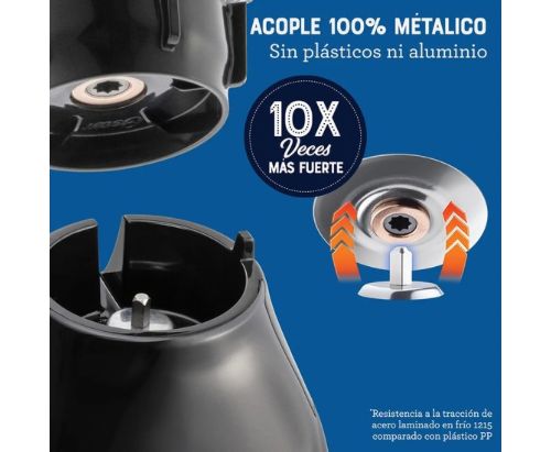 Licuadora Oster® con vaso de vidrio y dos velocidades más pulso BLSTKAGBPB