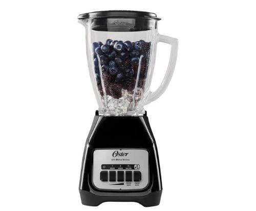 Licuadora Oster® con vaso de vidrio y dos velocidades más pulso BLSTKAGBPB