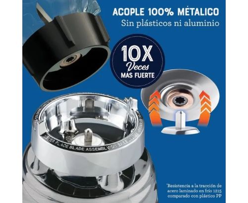 Licuadora clásica Oster® roja con motor reversible BLSTBESTR