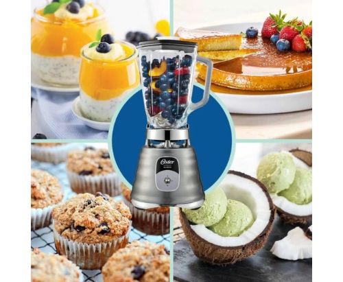 Licuadora clásica Oster® roja con motor reversible BLSTBESTR