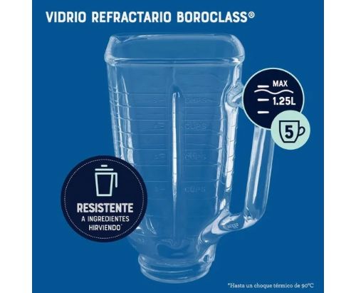 Licuadora clásica Oster® roja con motor reversible BLSTBESTR