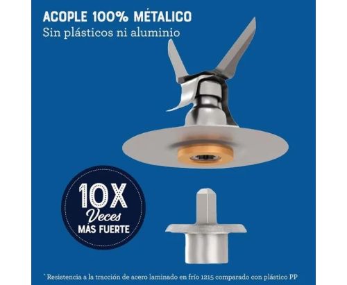 Licuadora Oster® - vaso de vidrio y 6 velocidades + pulso BLSTPEG-NPB