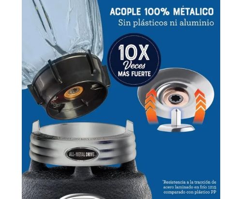 Licuadora clásica Oster® negra con interruptor de palanca BLSTBPST013