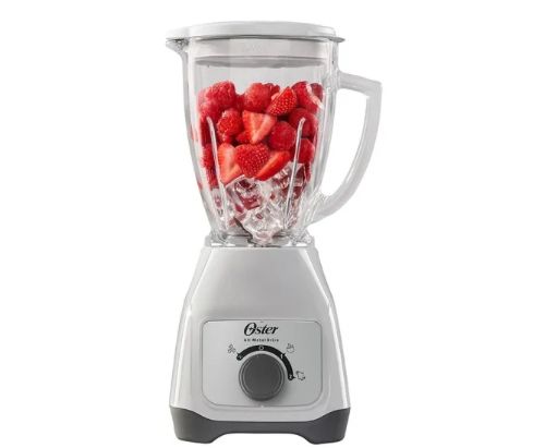 Licuadora Oster® con vaso de plástico y control de perilla BLSTKAPWRD