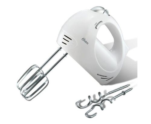 Batidora de mano Oster® de 5 velocidades, Blanco, FPSBHM4000