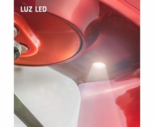 Oster Batidora Planetaria con 10 Velocidades, Tazón de 5.2 Litros de capacidad y Potente Motor de 1000 Watts, Color Rojo, FPSTSMPL3R-013