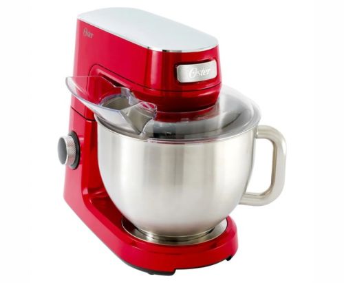 Oster Batidora Planetaria con 10 Velocidades, Tazón de 5.2 Litros de capacidad y Potente Motor de 1000 Watts, Color Rojo, FPSTSMPL3R-013