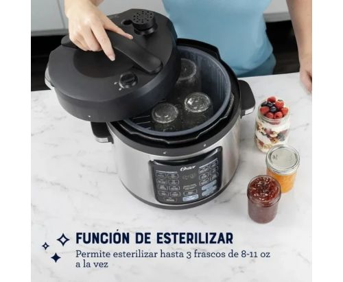 Oster® Multiolla Turbo, 5.7L de Capacidad, con 14 Funciones Predeterminadas, Funcion Turbo, Recubrimiento Oster® DiamondForce, CKSTPCECT57DF