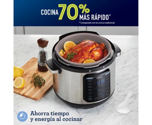 Multi-Olla rápida XL Oster® 7,5 litros y 14 funciones CKSTPCEC8801