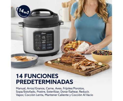 Oster Multiolla, Turbo, 5.7 L de Capacidad, Color Gris, CKSTPCECT57DF2