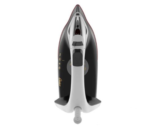 Plancha de vapor Oster® blanca perla con tecnología aerocerámica GCSTAC6901