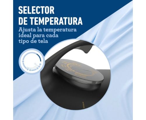Plancha de vapor Oster® blanca perla con tecnología aerocerámica GCSTAC6901