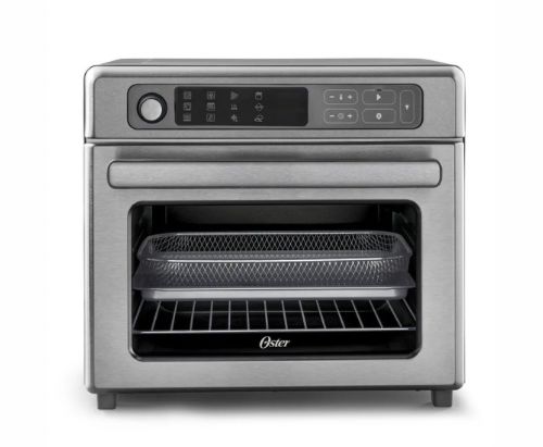 Oster® Horno con Freidora de Aire Digital, Capacidad de 22L, Revestimiento Antiadherente Interno, TSSTTVDAF1NS