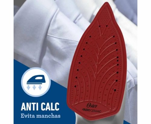 Plancha de vapor Oster® con tecnología aerocerámica GCSTAC6953