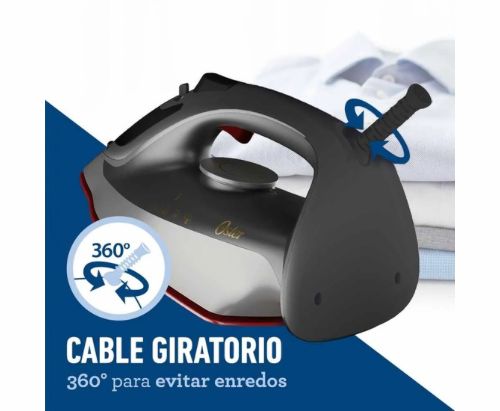 Plancha de vapor Oster® con tecnología aerocerámica GCSTAC6953