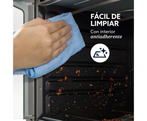 Oster Horno, Digital, con Freidora de Aire, de 42 L de Capacidad, Color Negro, TSSTTV42FDDAFNSB-1MX