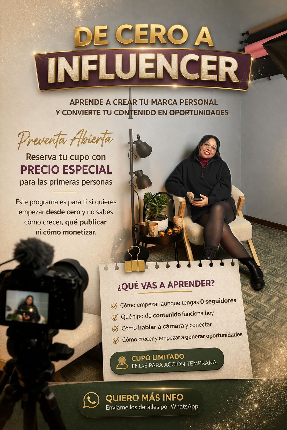 De cero a influencer