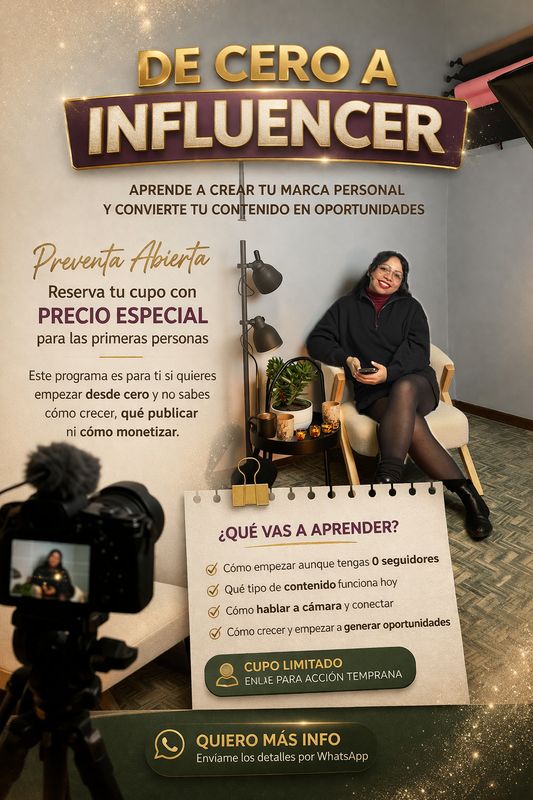 De cero a ingluencer
