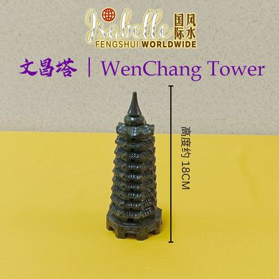 绿色文昌塔