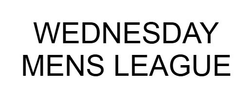 Wednesday Mens League Registration Fee
