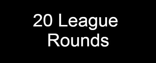 20 Pack Walking League Rounds (Pre Paid)