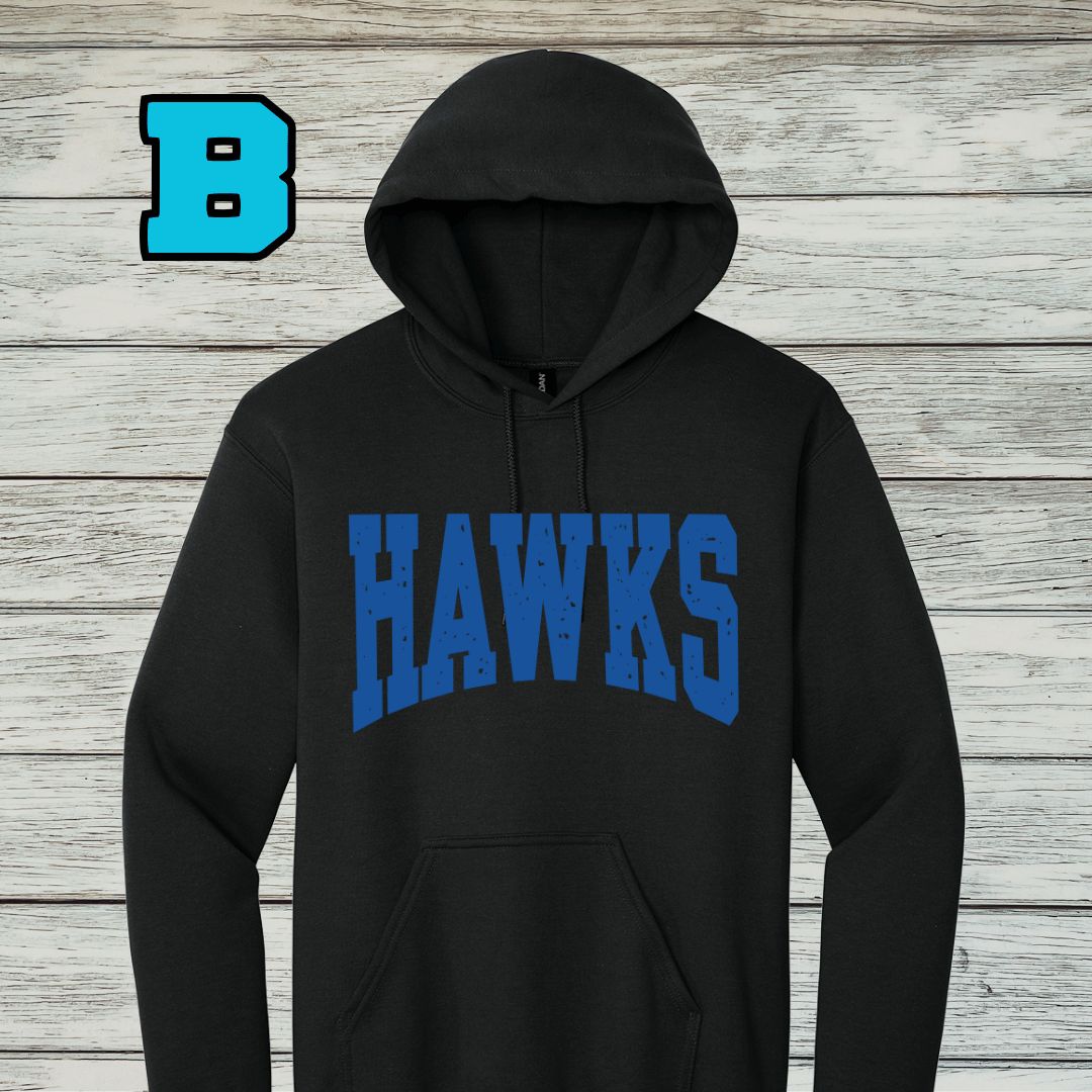 Hawkins Design B- Hoodie Sweatshirt