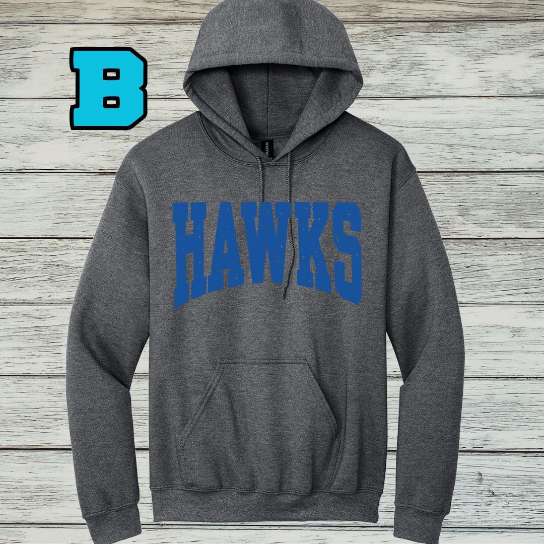 Hawkins Design B- Hoodie Sweatshirt