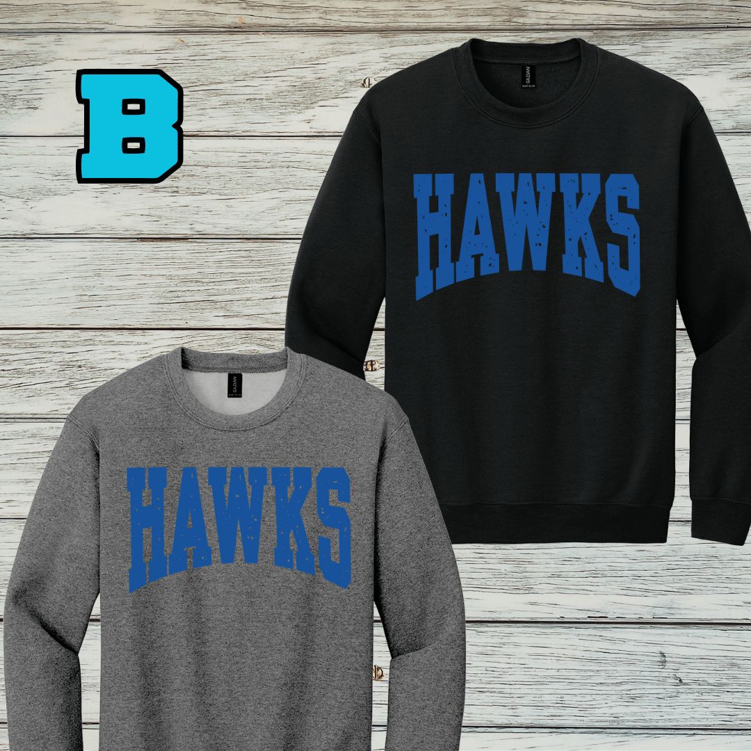 Hawkins Design B-  Crewneck Sweatshirt