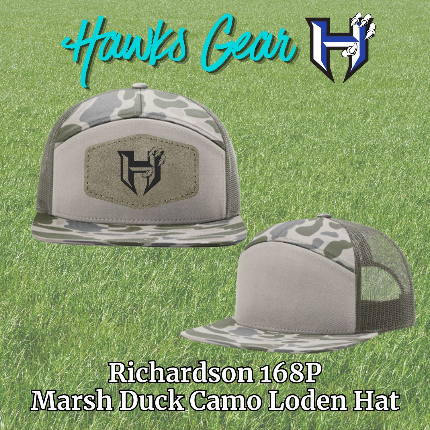 Hawkins- Richardson 168P Marsh Duck Camo Loden