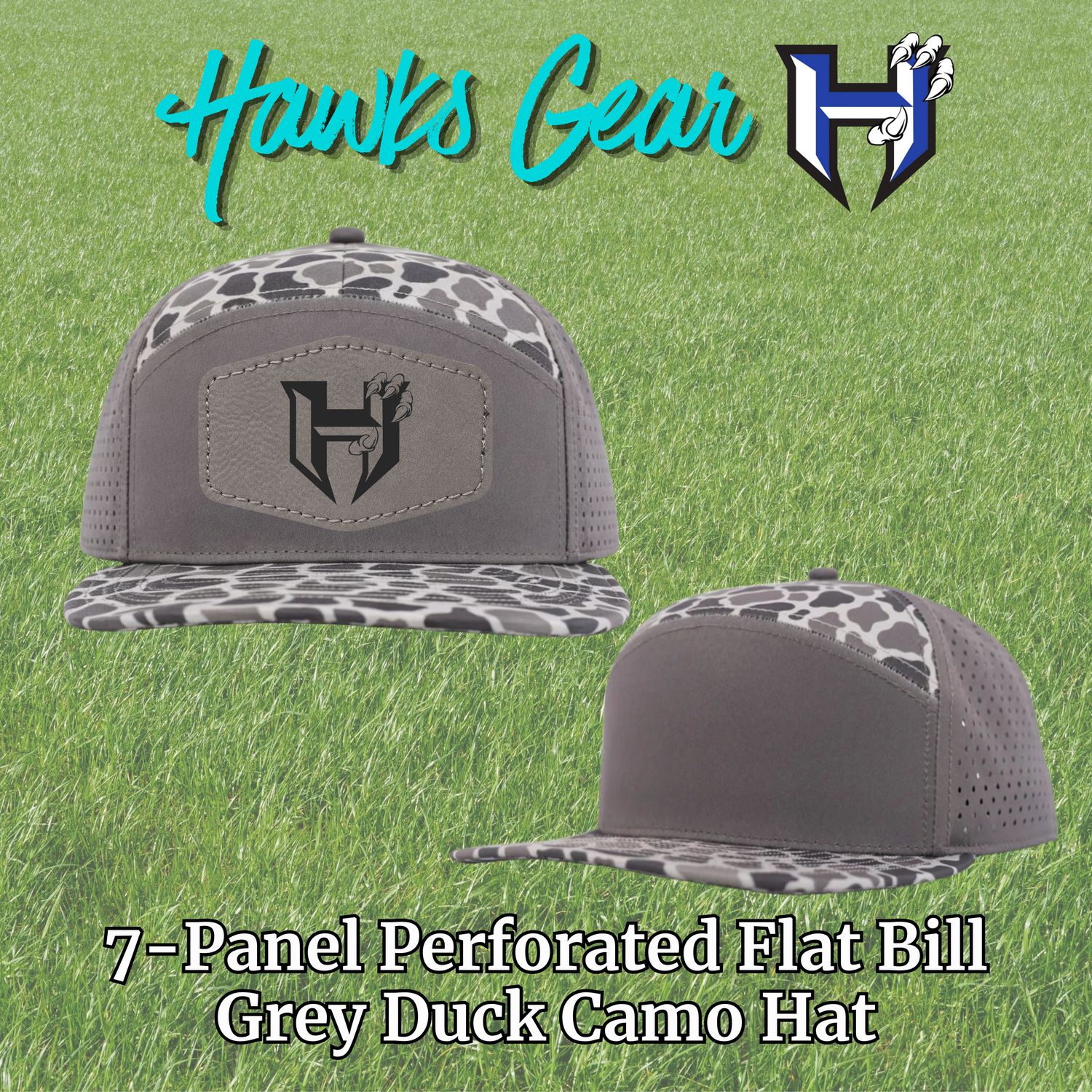 Hawkins S.E.D. 7-panel Grey Duck Camo