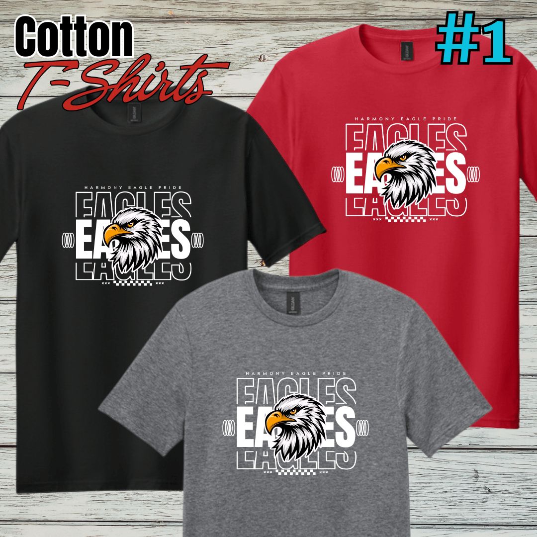 Harmony Design #1 Softstyle Short-Sleeved Cotton Tee