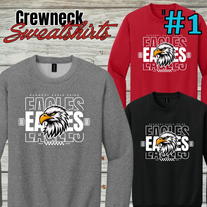 Harmony Design #1 Crewneck Sweatshirt