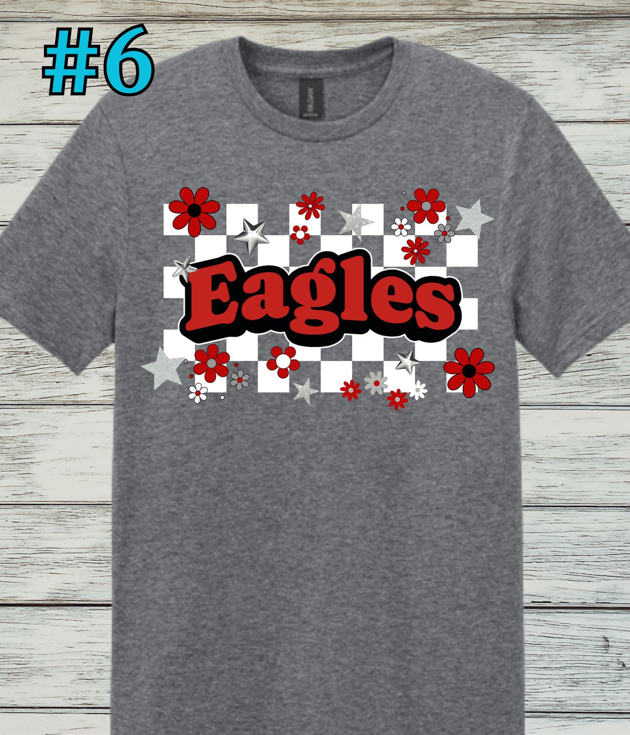 Harmony Design #6 Short-Sleeved Cotton Tee