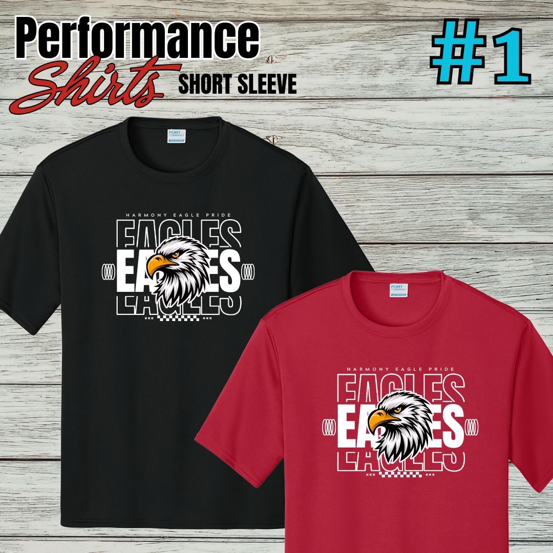 Harmony Design # 1 Short-Sleeved Performance Tee