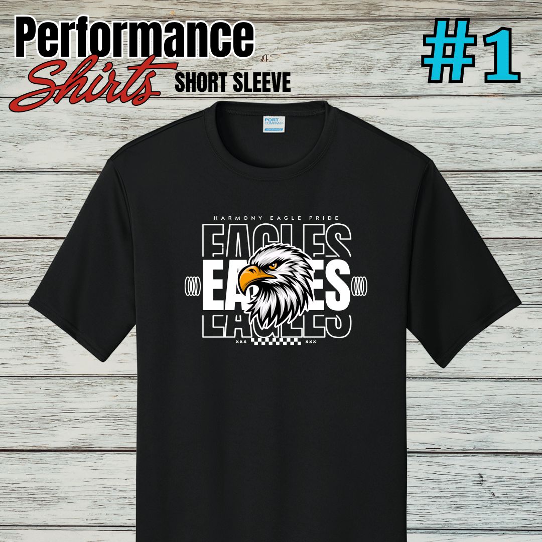 Harmony Design # 1 Short-Sleeved Performance Tee