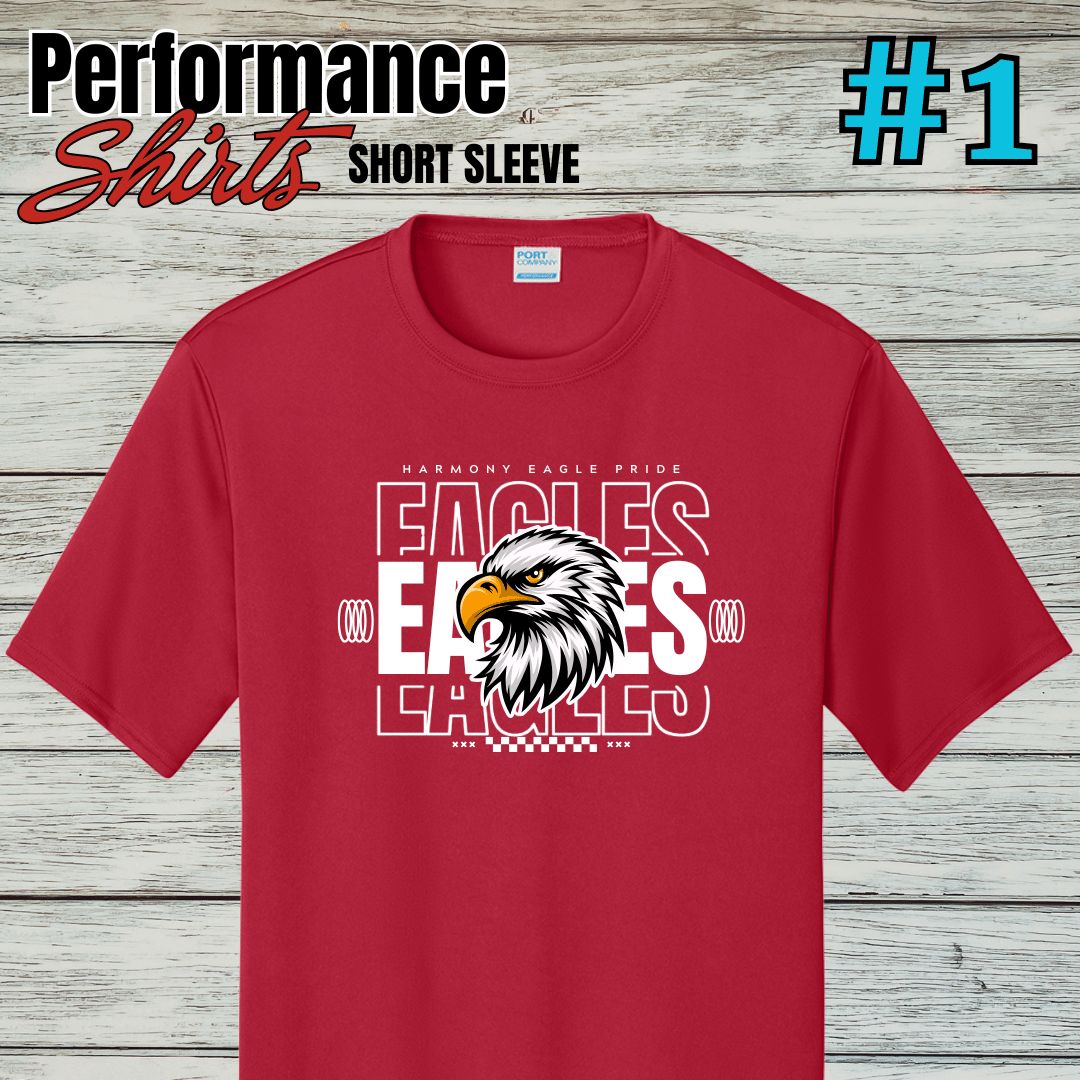 Harmony Design # 1 Short-Sleeved Performance Tee