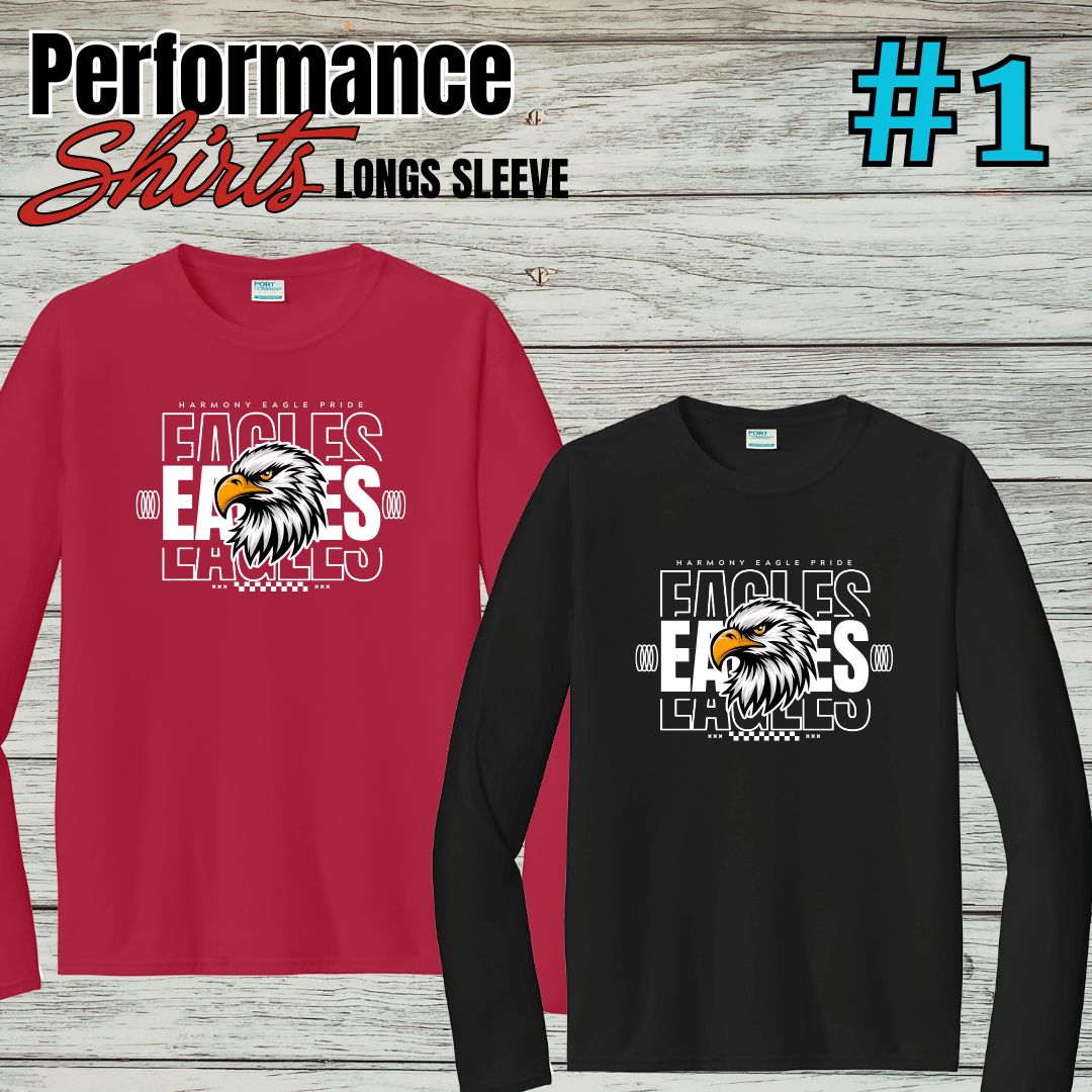 Harmony Design #1 Long Sleeved Performance Tee