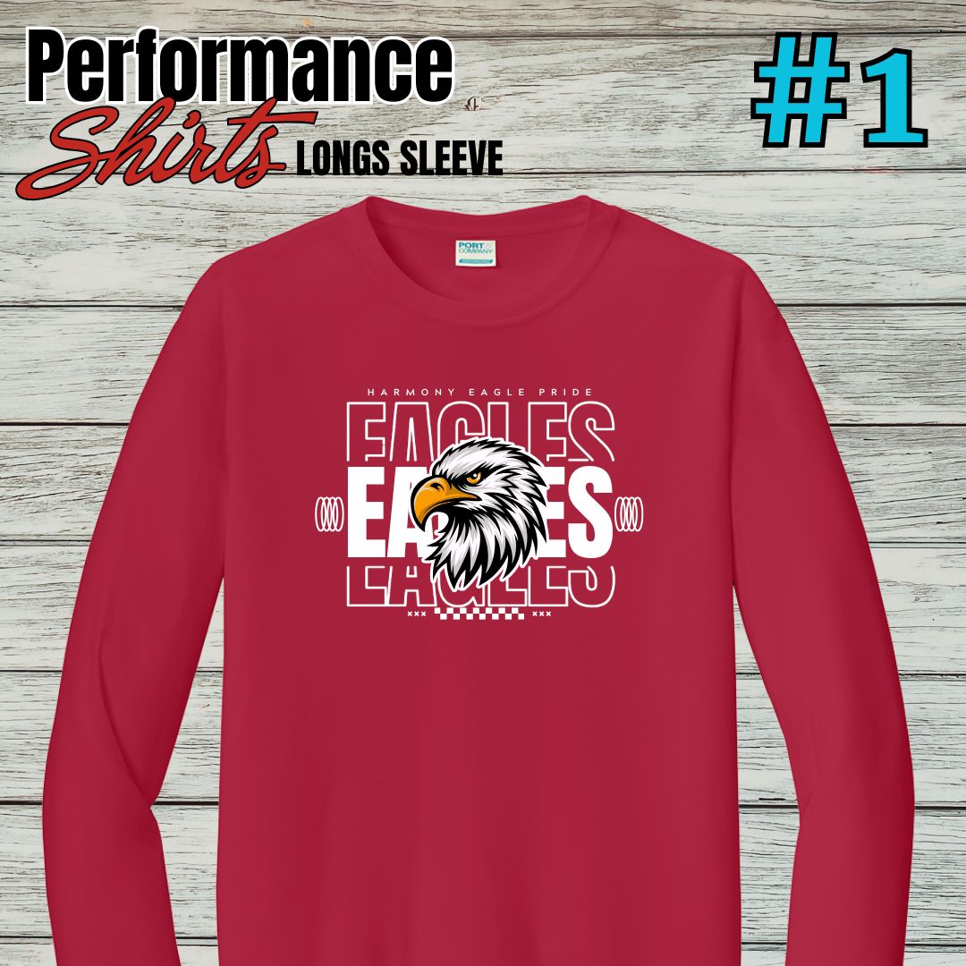Harmony Design #1 Long Sleeved Performance Tee