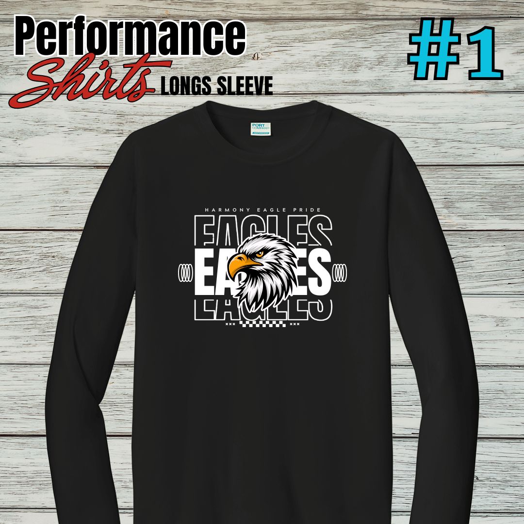 Harmony Design #1 Long Sleeved Performance Tee