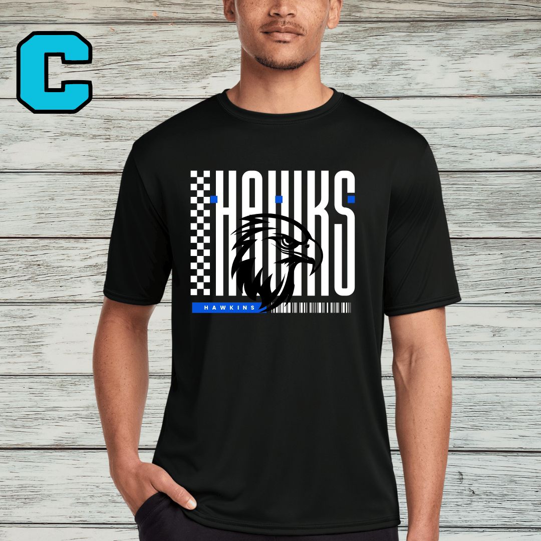 Hawkins Design C- Performance Short-Sleeved Tee