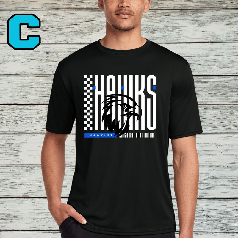 Hawkins Design C- Performance Short-Sleeved Tee