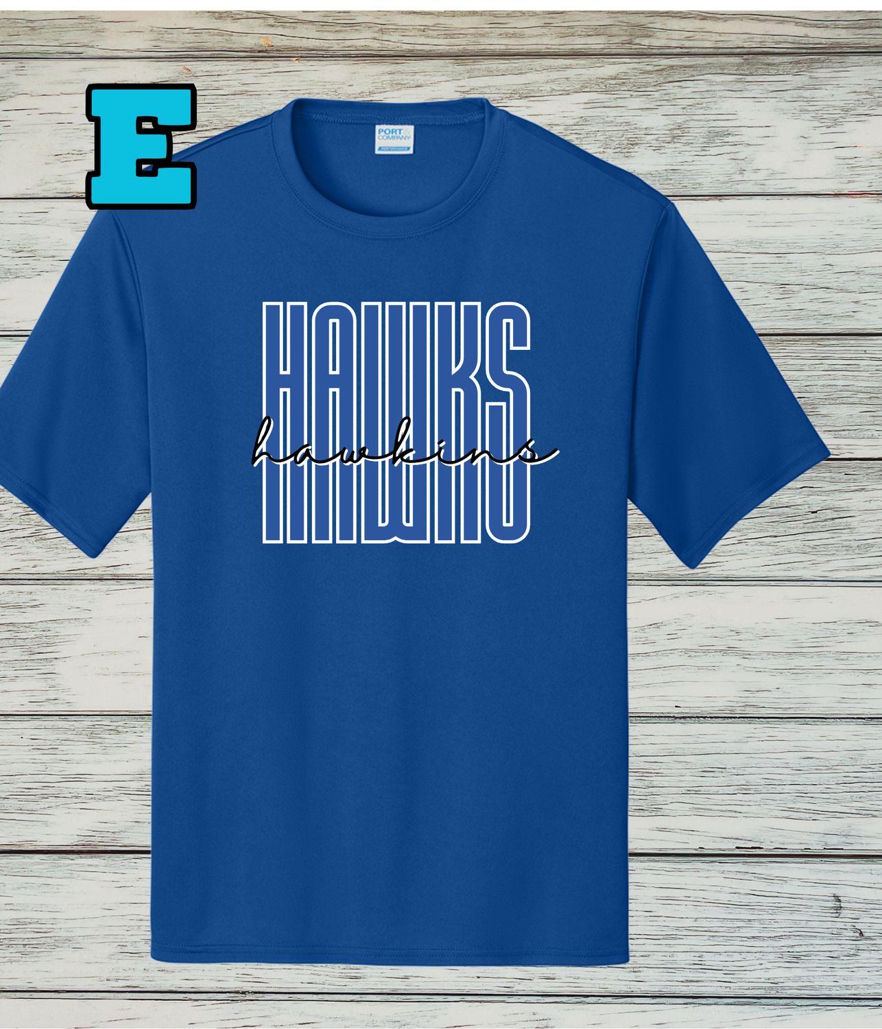 Hawkins Design E- Performance Short Sleeved Tee