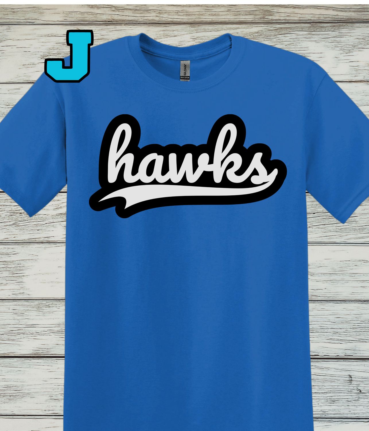 Hawkins Design J- Softstyle Cotton Short-Sleeved Tee