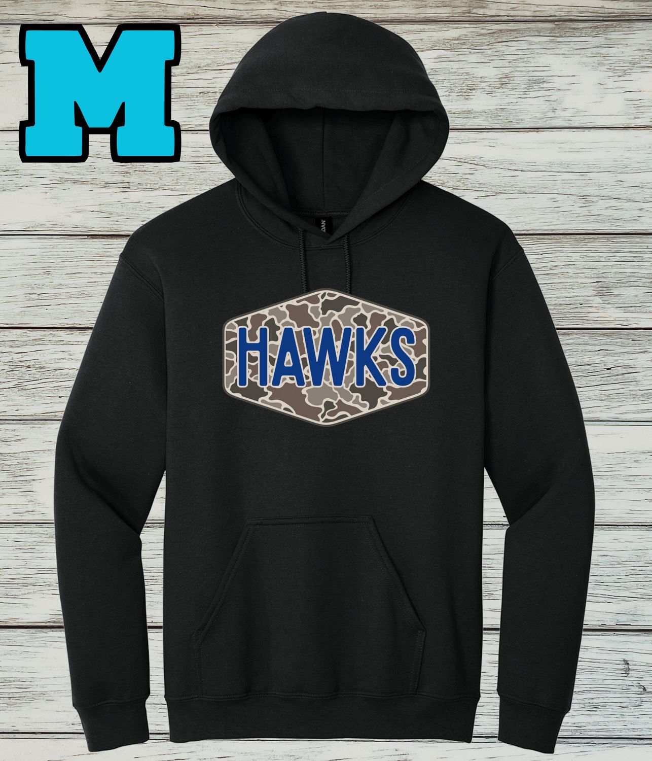 Hawkins Design M- Hoodie Sweatshirt
