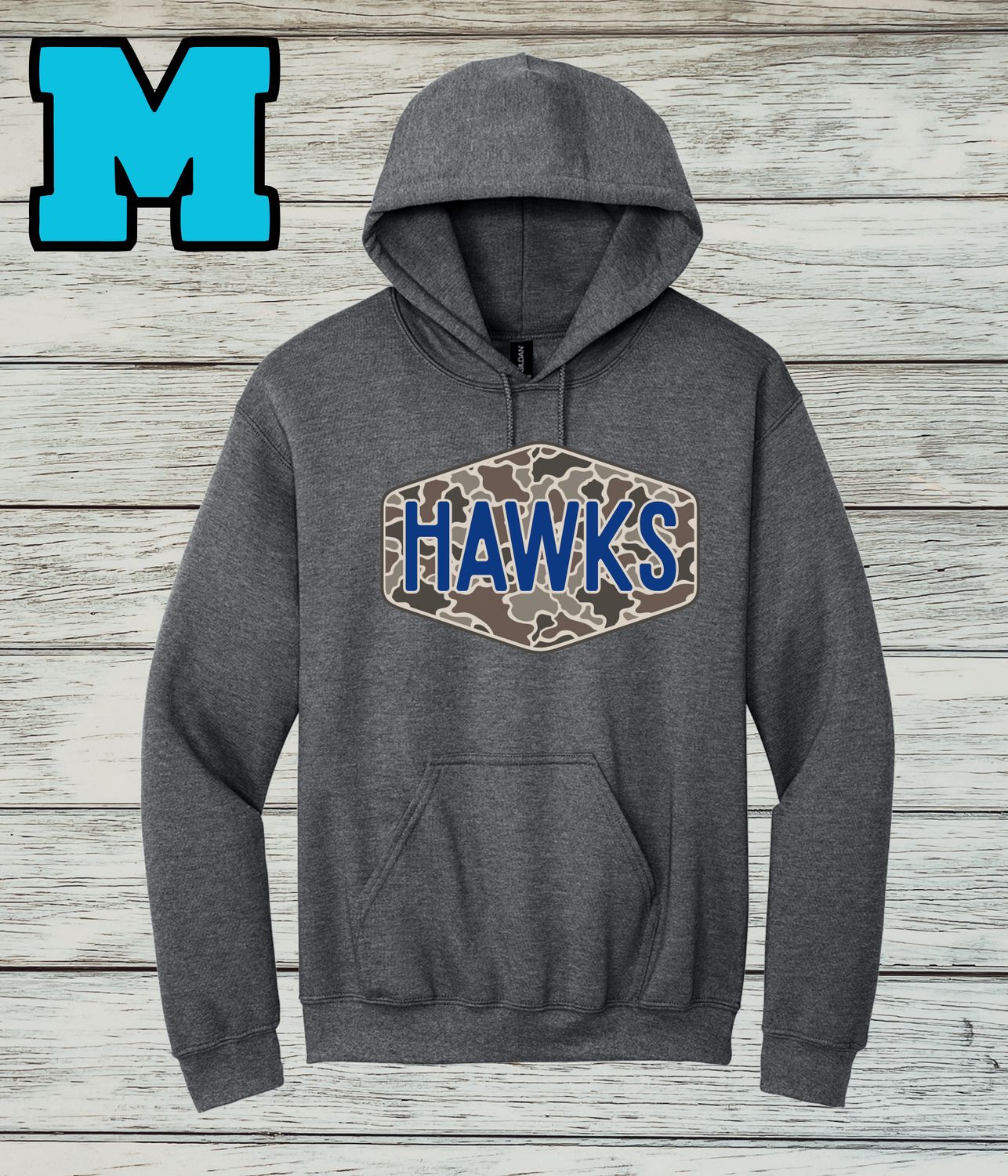 Hawkins Design M- Hoodie Sweatshirt