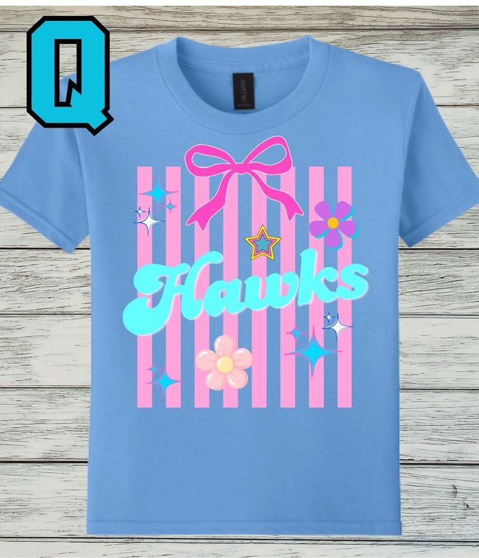 Hawkins Design Q- Softstyle Cotton Short-Sleeved Tee