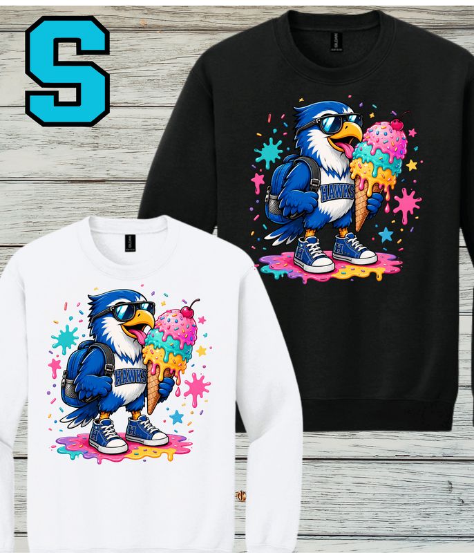 Hawkins Design S- Crewneck Sweatshirt
