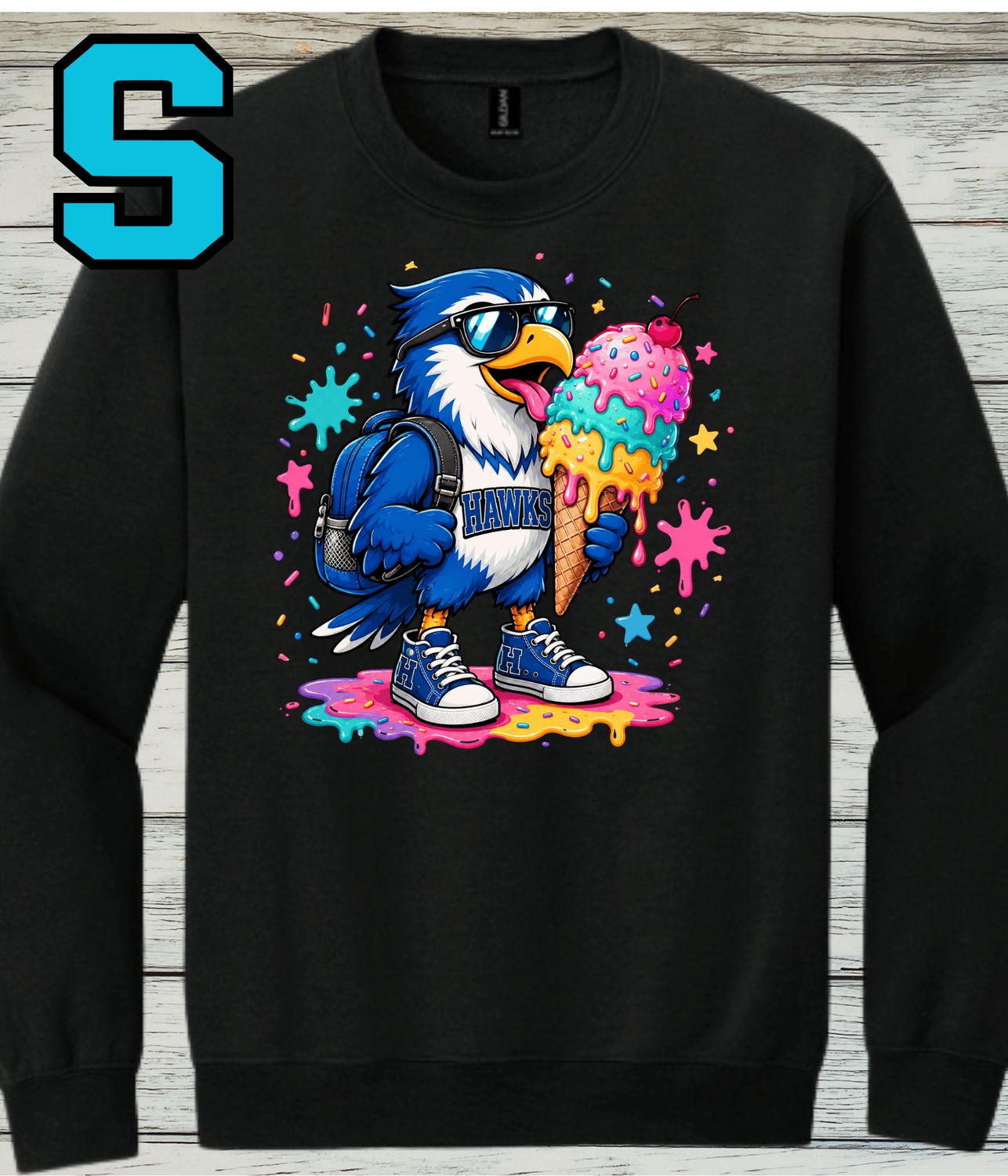 Hawkins Design S- Crewneck Sweatshirt