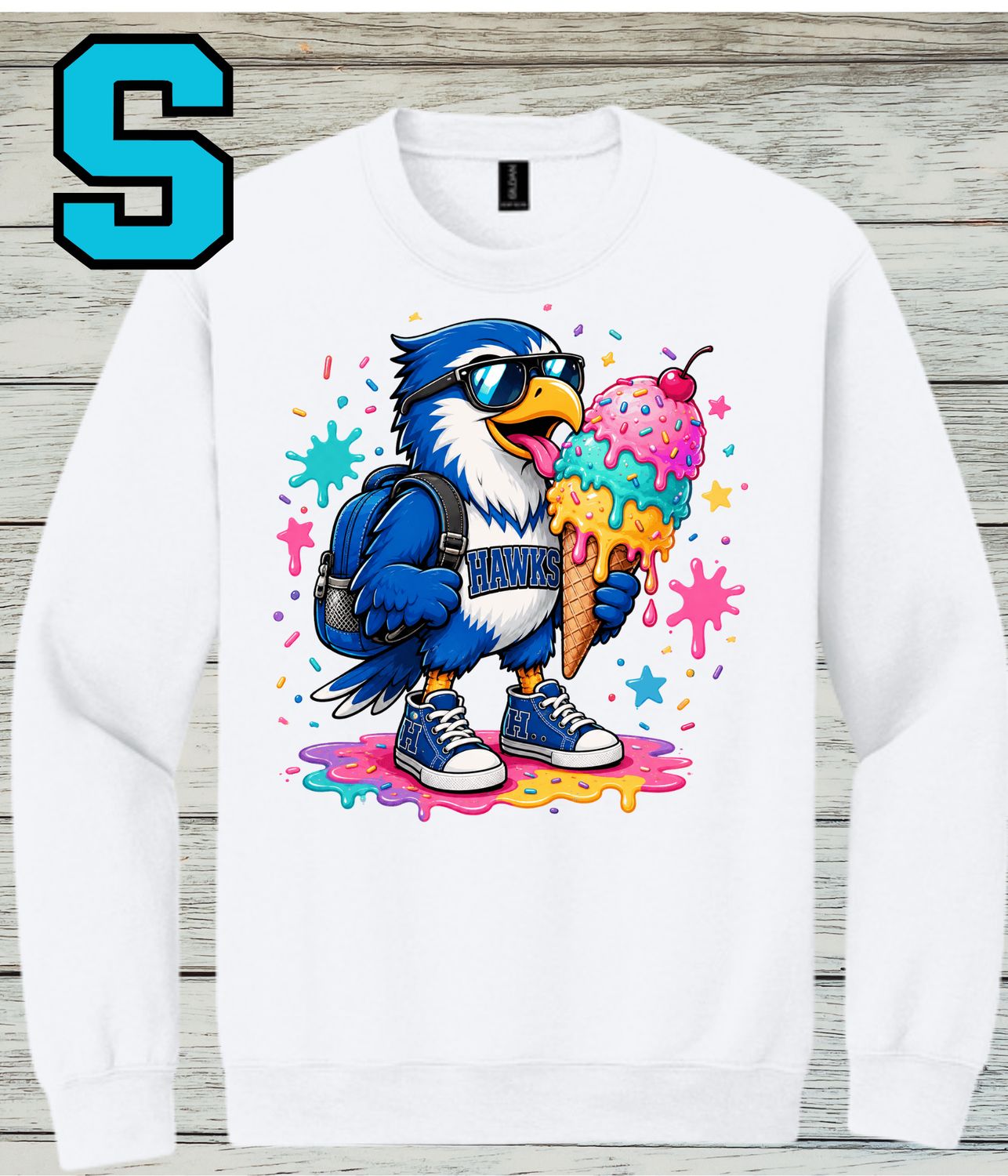 Hawkins Design S- Crewneck Sweatshirt