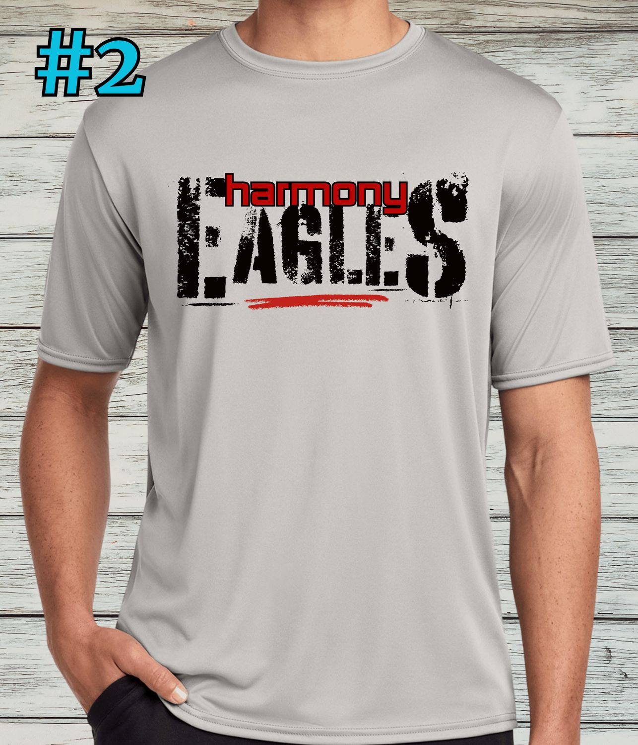 Harmony Design #2- Performance Short-Sleeved Tee